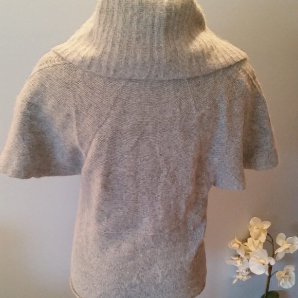 Vintage Ted Baker heather grey soft angora wool sweater - Picture 3 of 5